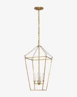 Malloy Open Frame Forged Lantern -Decoration Specialty Shop MalloyOpenFrameForgedLantern MLHT1855 GIR 14 T