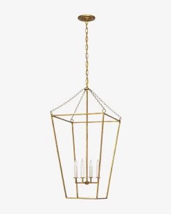 Malloy Open Frame Forged Lantern -Decoration Specialty Shop MalloyOpenFrameForgedLantern MLHT1855 GIR 18 T