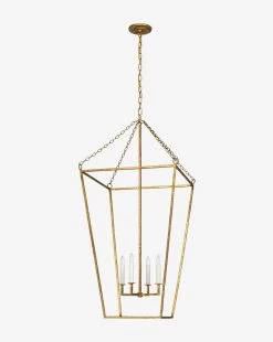 Malloy Open Frame Forged Lantern -Decoration Specialty Shop MalloyOpenFrameForgedLantern MLHT1855 GIR 23 T