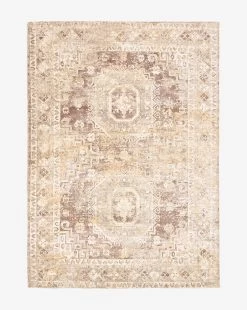 Marcella Handwoven Rug -Decoration Specialty Shop MarcellaHand KnottedRug MRUG0829 TAN 6x9 1