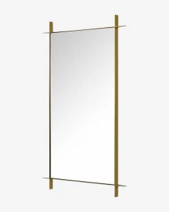 McCall Mirror -Decoration Specialty Shop McCallMirror BurnishedBrass MMIR0181 BBS OS D1