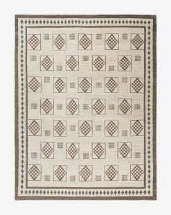 Melville Hand-Knotted Wool Rug -Decoration Specialty Shop MelvilleHand KnottedRugSwatch MSWT0337 BWN 9x12 T