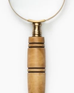 Mortimer Magnifying Glass 9 Mortimer Magnifying Glass -Decoration Specialty Shop MortimerMagnifyingGlass MDCR2309 BWN OS D1