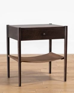 Nathan Oak Nightstand 9 Nathan Oak Nightstand -Decoration Specialty Shop NathanOakNightstand MFRN1895 DBO OS D1