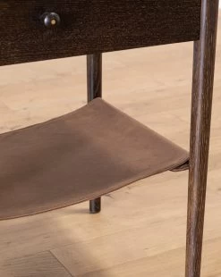 Nathan Oak Nightstand 11 Nathan Oak Nightstand -Decoration Specialty Shop NathanOakNightstand MFRN1895 DBO OS D3