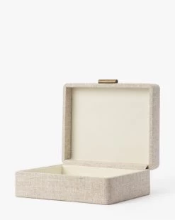 Natural Fabric Boxes 17 Natural Fabric Boxes -Decoration Specialty Shop NaturalFabricBoxes MDCR2720 OWH L D1 T