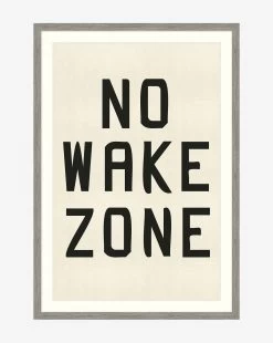 No Wake Zone