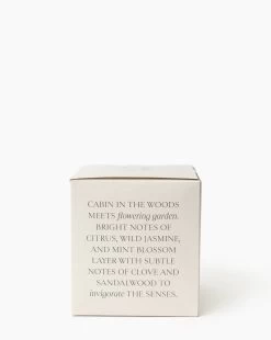 Oak & Orange Blossom Candle -Decoration Specialty Shop Oak OrangeBlossomCandle MDCR2783 WHT 8 D1 T
