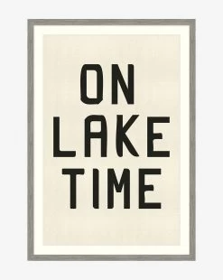 On Lake Time