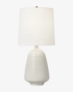 Ornella Table Lamp -Decoration Specialty Shop OrnellaTableLamp MLHT1665 WHT M MAIN T T