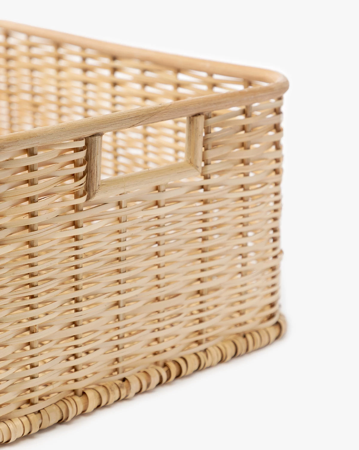 Bloomingville Palm & Rattan Basket 6 Bloomingville Palm & Rattan Basket - Image 6