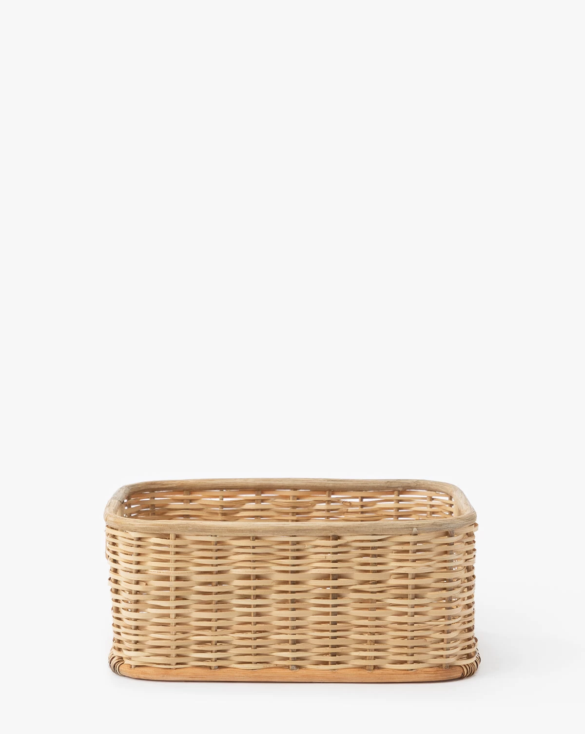 Bloomingville Palm & Rattan Basket 2 Bloomingville Palm & Rattan Basket - Image 2