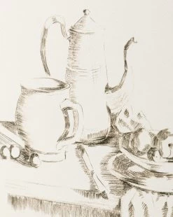 Penciled Apricots -Decoration Specialty Shop PenciledApricots MART1561 GRY 24x19 F D2 T