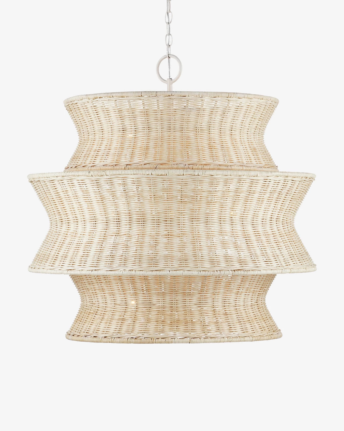 Phebe Rattan Chandelier 1 Phebe Rattan Chandelier
