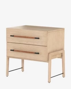 Ralston 2-Drawer Nightstand -Decoration Specialty Shop Ralston2 DrawerDresser MFRN1415 OAK OS D2