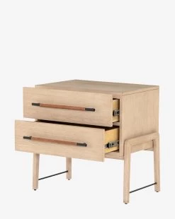 Ralston 2-Drawer Nightstand -Decoration Specialty Shop Ralston2 DrawerDresser MFRN1415 OAK OS D3