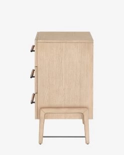 Ralston 3-Drawer Nightstand -Decoration Specialty Shop Ralston3 DrawerNightstand MFRN1414 OAK OS D3