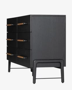 Ralston 6-Drawer Dresser -Decoration Specialty Shop Ralston6 DrawerDresser MFRN1404 BLK OS D4