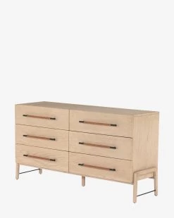Ralston 6-Drawer Dresser -Decoration Specialty Shop Ralston6 DrawerDresser MFRN1404 OAK OS D2