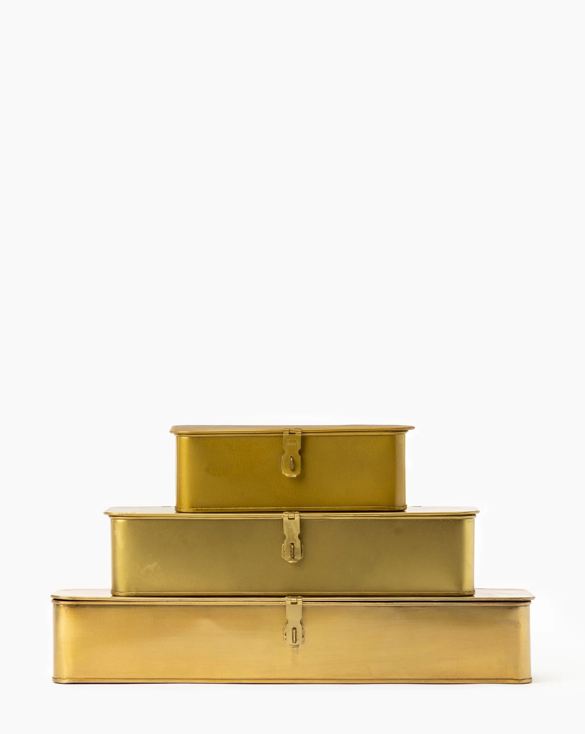Rectangle Brass Boxes 1 Rectangle Brass Boxes