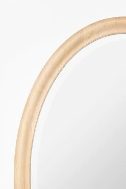 Reta Oval Wood Mirror -Decoration Specialty Shop RetaOvalWoodMirror 1
