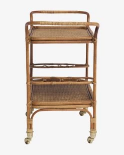 Ridgeway Bar Cart -Decoration Specialty Shop RidgewayBarCart MFRN2714 ATQ OS D3