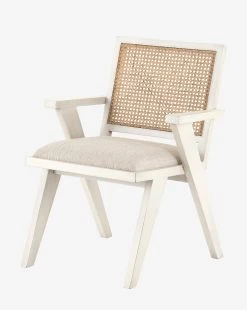 Rowena Chair -Decoration Specialty Shop RowenaChair MFRN1282 CRM OS D2 T