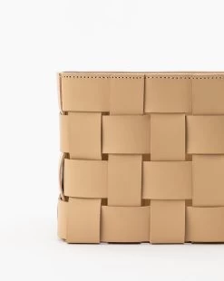 Rupert Leather Bin -Decoration Specialty Shop RupertLeatherBin MDCR2604 LTH OS D1