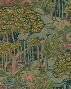 Ruskin Wallpaper -Decoration Specialty Shop RuskinWallpaper MWDC0205 EMR DR D1 T