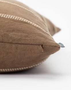 Ryder Pillow Cover -Decoration Specialty Shop RyderPillowCover MPLW1265 BWN 24X24 D1