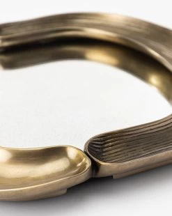 Salvatore Wall Mirror -Decoration Specialty Shop SalvatoreWallMirror MMIR0320 GLD 16x18 D1 T