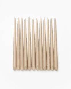 Sandstone Taper Candles (Set Of 12)