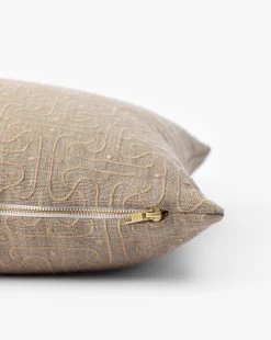 Saren Pillow Cover -Decoration Specialty Shop SarenPillowCover MPLW1397 TAN 22x22 D1 T