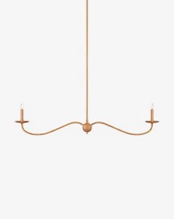 Saxon Linear Chandelier -Decoration Specialty Shop SaxonLinearChandelier MLHT1837 NAT OS MAIN T