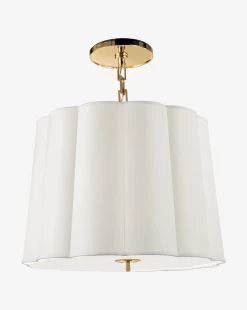 Scallop Chandelier 5 Scallop Chandelier -Decoration Specialty Shop ScallopChandelier MLHT0303 BRS L MAIN T