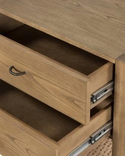 Sequoia Nightstand -Decoration Specialty Shop SequoiaNightstand MFRN2159 ASH OS D4