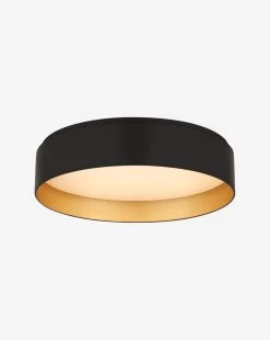 Shaw Flush Mount 16 Shaw Flush Mount -Decoration Specialty Shop ShawFlushMount MLHT0796 BLK M MAIN