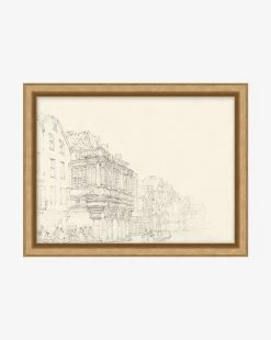Sketched City Street