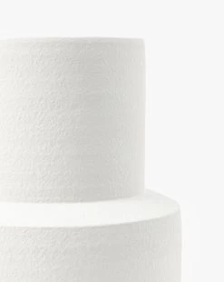 Smooth Matte White Glaze Vase -Decoration Specialty Shop SmoothMatteWhiteGlazeVase MDCR2587 WHT OS D1