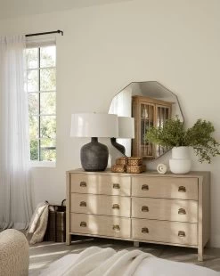 Evergreen Mackenna White Oak Dresser -Decoration Specialty Shop Spring Templated 117 1