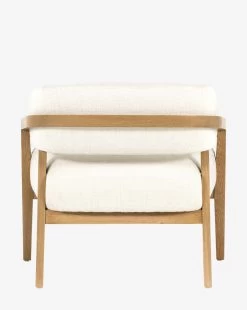 Stanley Chair -Decoration Specialty Shop StanleyChair MFRN2183 WHT OS D1