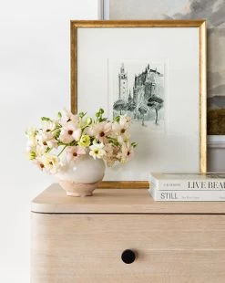 White Washed Ceramic Pot -Decoration Specialty Shop Styled Dresser 5 57cf7b60 87af 419a b950 adfc0907f4d2