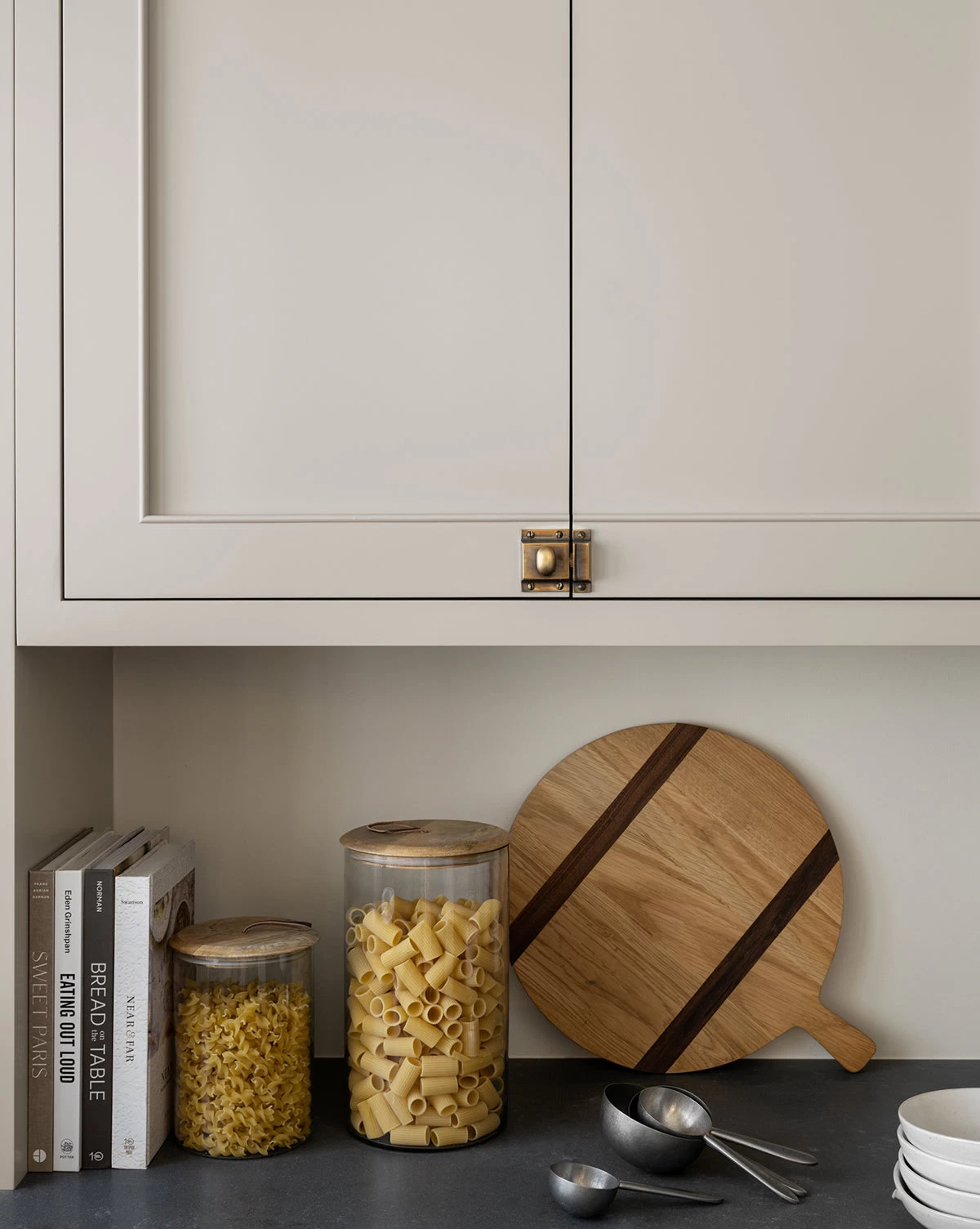 Leather Pull Lidded Jars 2 Leather Pull Lidded Jars - Image 2