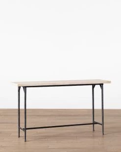 Travertine Console -Decoration Specialty Shop TravertineConsole MFRN1817 TRV OS D1