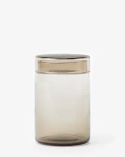 Tristan Glass Canister -Decoration Specialty Shop TristanGlassCanister MKTN0936 TAU S