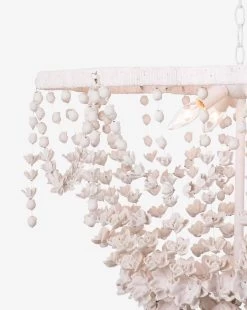 Vanessa Basin Chandelier -Decoration Specialty Shop VanessaBasinChandelier MLHT1483 WHT OS D1