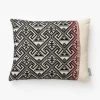 Vintage Black Tribal Print Pillow Cover No. 2
