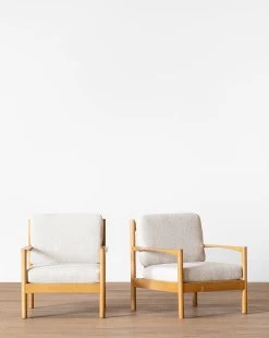 Vintage Boucle Chairs (Set Of 2)