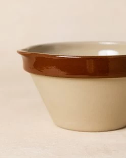 Vintage French Glazed Bowl 11 Vintage French Glazed Bowl -Decoration Specialty Shop VintageFrenchGlazedBowl MKTN0671 CRM L D1 T