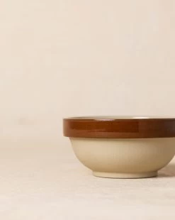 Vintage French Glazed Bowl 9 Vintage French Glazed Bowl -Decoration Specialty Shop VintageFrenchGlazedBowl MKTN0671 CRM S D1 T